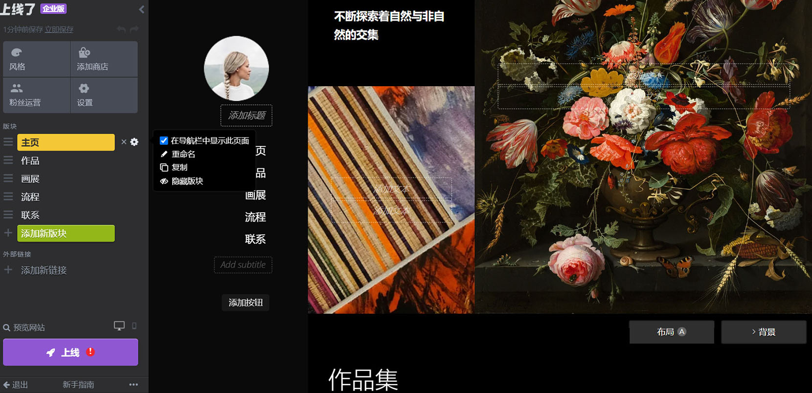 建站案例 建站案例